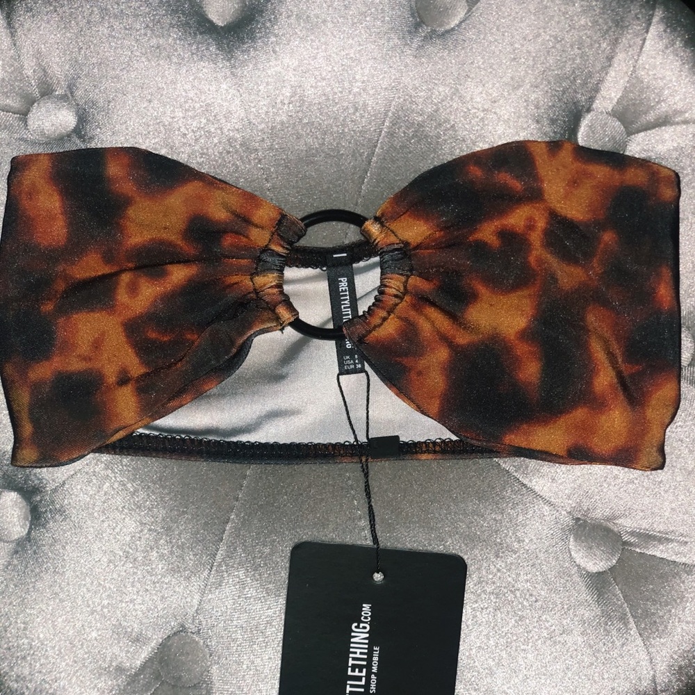 PLT Bikini - Brown Tortoise Print